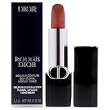 Dior Rouge Couture Satin Lipstick - 219 Rose Montaigne by Christian for Women - 0.12 oz Lipstick (Refillable)