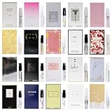 Dirstic 20 Piece Designer Fragrance Samples, Women's Designer Fragrance Sampler Collection, Luxury High-End Perfume Vials for Women, Mini Perfume Samples Gift for Girlfriend, Wife, or Mother