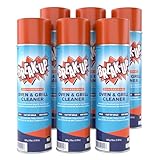 Diversey CBD991206 Break-Up Professional Oven & Grill Cleaner, Heavy Duty Spray Removes Baked on Grease, Aerosol, 19-Ounce (Pack of 6)