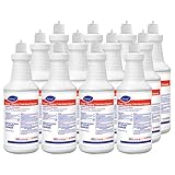 Diversey Crew 04578 Clinging Toilet Bowl Cleaner, 12 x 32 oz./946 mL Squeeze Bottles (Pack of 12)