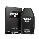 Drakkar Noir By Guy Laroche, Iconic Designer Fragrance, Intense & Powerful Eau de Toilette, Fougere Blend & Aromatic Spices, Long Lasting Mens Cologne, Day and Evening Scent, 6.8 Fl. Oz.