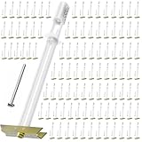 Drywall Anchor with Included Bolts for 1/4”-20, Heavy Duty Hollow Drywall Anchors for TV Mounting Kit, Strong Hollow Wall Anchors Holds up to 270lbs Each in 1/2” Drywall, 100 Packs