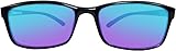 Dwbulndok Color Blind Glasses for Red-Green Blindness, ZD-006 Color Blind Corrective Glasses - Used for Indoor and Outdoor Color Vision Abnormalities