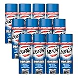 EASY-Off 178 Oven Cleaner Fume Free Max Aerosol, 16 Oz, (Pack of 12)