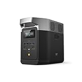 EF ECOFLOW Portable Power Station Delta 2, 1024Wh LiFePO4 (LFP) Battery, 1800W AC/100W USB-C Output, Solar Generator(Solar Panel Optional) for Home Backup Power, Camping & RVs