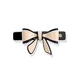 EVITA PERONI Hair Bows Barrettes 3.22 Inch Hair Barrettes for Women Thick Hair Acetate Hair Accessories for Women French Hair Pin