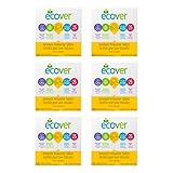 Ecover Automatic Dishwasher Soap Tablets, Citrus, 25 Count (Pack of 6) - Packaging May Vary