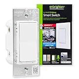 Enbrighten Z-Wave Plus Smart Switch with QuickFit and SimpleWire, In-Wall Commercial Grade 120/277 VAC, Z-Wave Hub Required, Works with Ring, SmartThings, Alexa, 700 Series, 59337