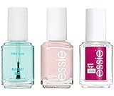 Essie First Base Basecoat + Ballet Slippers Pink Nail Polish and Good to go top Coat 1 ea