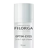 Filorga Optim-Eyes Eye Cream, Revitalizing 3-in-1 Skin Treatment for Rapid Reduction of Dark Circles, Wrinkles & Puffiness Around the Eyes, 0.5 fl. oz.