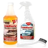ForceField ScumBlaster: Soap Scum Remover, Tile and Grout Cleaner, Hard Water Stains and Rust, Industrial Strength