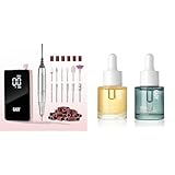 GAOY Cuticle Care Kit - Cuticle Oil and Cuticle Remover and Cordless Nail Drill, Rechargeable E-File