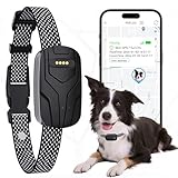 GPS Dog Tracker and Activity & Fitness Monitor,Wireless Fence 2 in 1 Pet Tracking Smart Collar,Unlimited Range,Real-Time GPS Tracker for Pets,Wellness [Free 1 Year Membership]