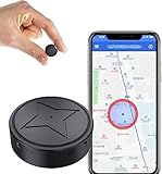 GPS Tracker for Vehicles, GPS Strong Magnetic Vehicle Anti-Lost Tracker, No Subscription with Free App - Magnetic Smallest GPS Tracker Locator Real Time, 2025 Upgraded