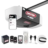 Genie StealthDrive Connect Smart Garage Door Opener, 7155-TKV Ultra- Quiet Belt Drive - Garage Opener works with Alexa