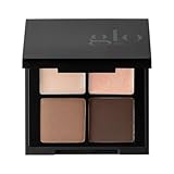 Glo Skin Beauty Brow Quad | Create Buzz-Worthy Brows To Fill, Define and Shape, (Brown)