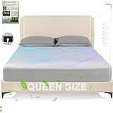 Grounding Sheets Queen Size,Earth Grounded Fitted Bed Sheet 10% Pure Silver Fiber + 90% Organic Cotton Bed Grounding Kit with grounding Cord for Improved Sleep & Wellness(Gray,Queen - 80"x60"x15")