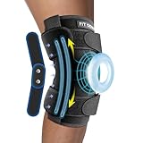 Hinged Knee Brace for Meniscus Tear: Adjustable Support for Knee Pain w/ Built-in Side Stabilizers & Removable Metal Hinges for ACL MCL Injury or Surgery Recovery - Men and Women FSA or HSA Eligible