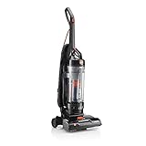 Hoover Commercial TaskVac Bagless Upright Vacuum Cleaner, Furniture Guard Lightweight HEPA Filtered Professional Grade Long-Lasting, 15 Pounds 35-Foot Long Cord, CH53010, Black