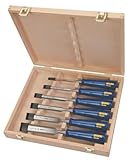 IRWIN Marples Chisel Set for Woodworking, 6-Piece (M444SB6N), Blue