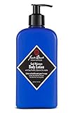 Jack Black Cool Moisture Body Lotion, 16 Fl. Oz. – Soy Protein, Vitamin E & Jojoba – Clean & Fresh Scent, Body Lotion for Dry Skin, Body Moisturizer, Body Cream for Men & Women