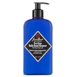 Jack Black - Pure Clean Daily Facial Cleanser, 16 fl oz â€“ 2-in-1 Facial Cleanser and Toner, Removes Dirt and Oil, PureScience Formula, Certified Organic Ingredients, Aloe and Sage Leaf