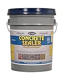 Jetcoat Concrete Sealer for Stone & Exposed Aggregate Concrete, Seal, Protect & Weatherproof with a Fast-Drying, Durable, Long-Lasting Clear Acrylic Finish (4.75 Gal.)