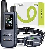 Jugbow Dog Shock Collar - 4200FT Dog Training Collar with Remote for 5-120lbs Small Medium Large Dogs, IPX8 Waterproof E Collar with 4 Training Modes, Security Lock, Rechargeable Shock Collar