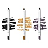 Julep When Pencil Met Gel Eyeliner Trio – Blackest Black, Sunset Gold, Smoky Plum – Long-Lasting, Smudge-Proof Gel Eyeliner GIft Set for Holiday 2024