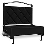 Kaganoon 1pcs Stadium Seats with Back Support Cushion, Folding Stadium Seats for Bleachers Hold up 400lbs, Wide Bleacher Seat with Shoulder Strap & Handle Perfect for Sports Events