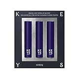 Keys Soulcare Soulful Kiss Tinted Lip Balm Set with Avocado Oil, Moisturizes & Softens, Sheer Color, Silky Formula, Cruelty-Free, 3-Pack, 0.1 Oz