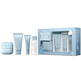 LANEIGE Water Bank Hydration Set: Hyaluronic Acid, Barrier-Boosting Hydration, Full Sized, Travel Sized