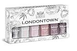 LONDONTOWN I Do! Bridal Set - 21+ Free Vegan Cruelty-Free Nail Polish Wedding Collection, Shimmery Romantic Red Pink Colors, 6-Pc 0.40fl oz