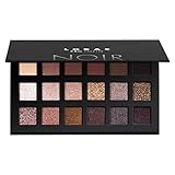 LORAC PRO Matte & Shimmer Eyeshadow Palette, Noir | Glitter | Mirror Compact | Cruelty Free, Gluten Free, Vegan