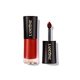 Lancôme L'Absolu Rouge Drama Ink Semi-Matte Liquid Lipstick - Highly Pigmented - All Day Wear - 196 French Touch