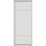 Larson Brisa 80 in. H X 36 in. W White Aluminum Screen Door