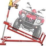 Lawn Mower Lift Jack - 950 lbs Capacity Maintenance Platform for Garden Tractors and Riding Lawn Mowers with Manual & Power Tool Extension Handle