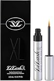 LiLash Purified Eyelash Physician-Formulated Serum XL for Fuller & Longer Looking Eyelashes | Natural Eyelash Enhancer Safe for Sensitive Eyes & Contact Lens Wearers | 6-Month Supply (4mL)