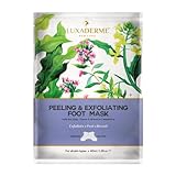 Luxa.Derme Peeling & Exfoliating Foot Mask for Baby Soft Feet | Removes Dry Skin & Hard Calluses | Hydrates Dry Feet (Pack of 1)