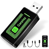 Lyssiefeel Wireless Carplay Adapter for iPhone,2024 Upgrade USB CarPlay Wireless Stick,Easy Plug & Play,Compatible with Cars from 2016 & iPhone iOS 10+ (CLZ121)