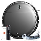 MAMNV Robot Vacuum and Mop Combo, WiFi/App, Robotic Vacuum Cleaner with Schedule, 2 in 1 Mopping Robot Vacuum with Watertank and Dustbin, Self-Charging, Slim, Ideal for Hard Floor, Pet Hair, Carpet
