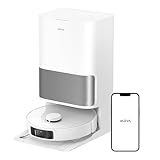 MOVA P10 Pro Ultra Robot Vacuum and Mop with 13,000Pa Suction, Auto Mop Washing & Drying, Self-Empty & Refill, 10mm Mop Lifting for Carpet, 360°Obstacle Avoidance, Voice & App Control