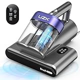 Mattress Vacuum Cleaner, UV Bed Vacuum Cleaner,16Kpa Powerful Handheld Vacuums with Heating & Ultrasonic & Anion for Mattress Bed Home Dust Pet Hair,500W(Corded,Purple)