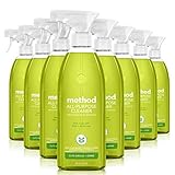 Method - 1239 All Purpose Cleaner, Lime + Sea Salt, 28 Fl Oz (Pack of 8), Eco-Friendly Multi-Surface Cleaning Spray