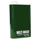 Mozi Wash Laundry Detergent Liquid, Alpine Woods, 50+ Loads, Concentrated, Plant Based, Cruelty & Dye Free, Phosphate & Paraben Free, Earth Friendly, Long Lasting Fresh Scent, 32 oz Recyclable Bottle
