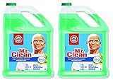 Mr. Clean PGC 23124 84847665 Multipurpose Cleaning Solution with Febreze, 128 oz. Capacity Bottle, Meadows and Rain Scent , 2 Pack