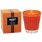 NEST New York Scented Classic Candle, Pumpkin Chai - 8.1 oz - Up to 60-Hour Burn Time - Reusable Glass Vessel
