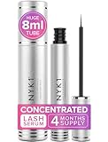 NYK1 CONCENTRATED Lash Serum For Eyelash Growth (XL - 8ml) LashForce Eyelash Serum To Grow Lashes Longer And Thicker Eyelash Growth Serum - Lash Growth Serum For Enhanced Eye Lash Serum Growth