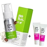 No B.S. (No Bad Stuff) Caffeine Eye Cream with Pure Hyaluronic Acid & Plant Based Squalane Oil, Under Eye Cream for Dark Circles & Puffiness, CoQ10 for Wrinkles, Skin Care for Women & Men 0.5 FL Oz