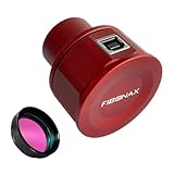 Nova800 Telescope Camera, 1.25 inches Astronomy Camera with Removable UV IR Filter, 8M Pixels Planetary Telescope Electronic Eyepiece, Plug and Play, Suitable for Astrophotography and EAA